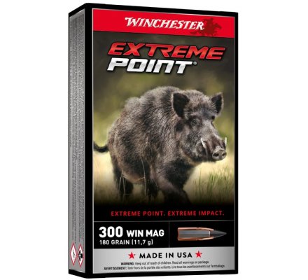 Balles 300WIN MAG Extreme-point 180 grain WINCHESTER