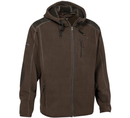 Blouson polaire condor marron Pro Hunt