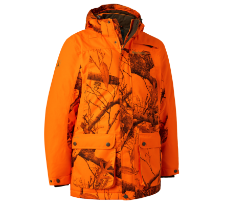 Blouson de chasse hiver Eagle Realtree orange Deerhunter