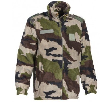 Blouson polaire enfant camouflage PERCUSSION
