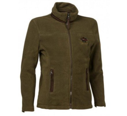 Blouson polaire enfant broderie sanglier PERCUSSION