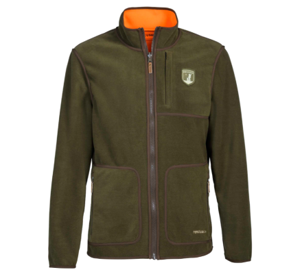 Blouson polaire réversible Finlande kaki/orange PERCUSSION