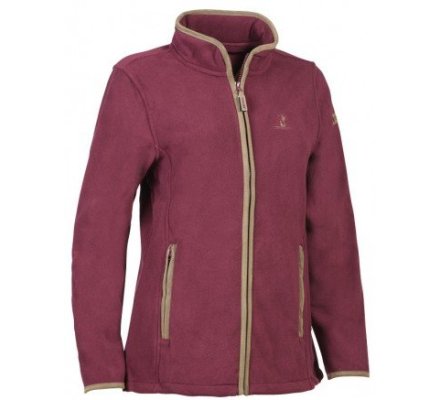 Blouson polaire femme Scotland bordeaux PERCUSSION