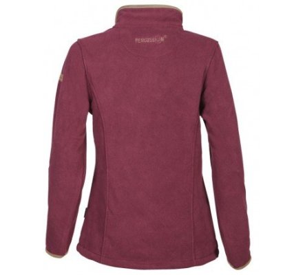 Blouson polaire femme Scotland bordeaux PERCUSSION