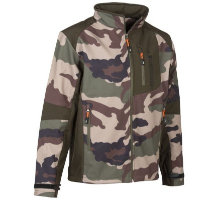 Veste softshell camo PERCUSSION