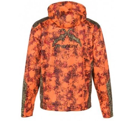 Blouson de chasse Wolf enfant Camo snake orange Verney Carron