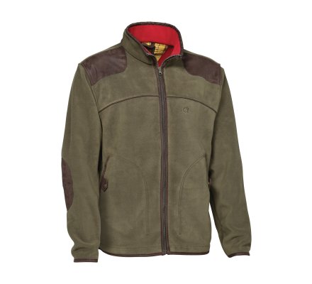 Blouson de chasse polaire Stuart Kaki Club Interchasse