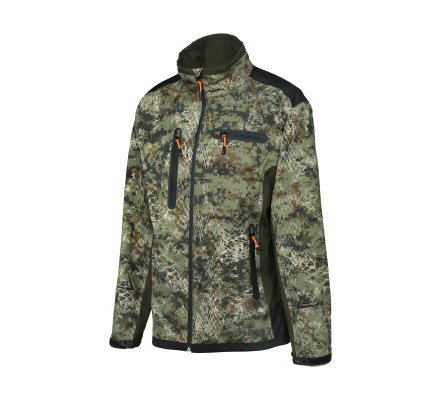 Blouson camouflage Softshell GhostCamo SnakeForest Pro Hunt