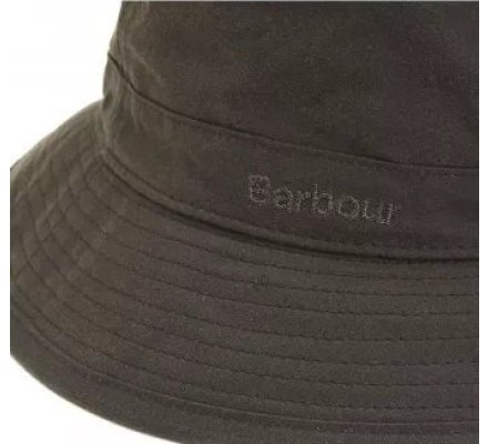 Bob huilé vert olive Wax Bucket BARBOUR