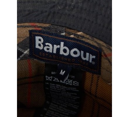 Bob huilé vert foncé Wax Bucket BARBOUR