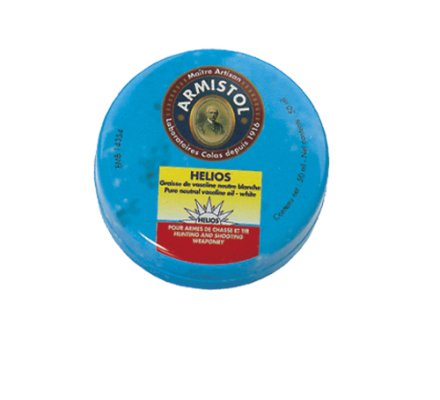 Boîte de graisse de vaseline neutre blanche Helios 50ml Armistol