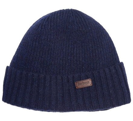 Bonnet mixte bleu foncé Carlton BARBOUR