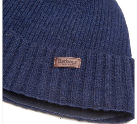 Bonnet mixte bleu foncé Carlton BARBOUR