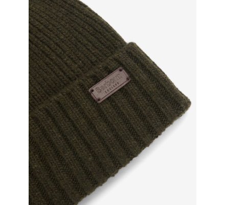 Bonnet mixte vert foncé Carlton BARBOUR