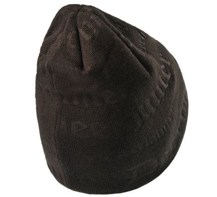 Bonnet marron embossed Deerhunter