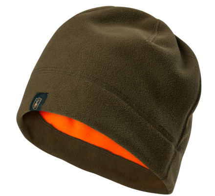 Bonnet polaire kaki réversible DEERHUNTER