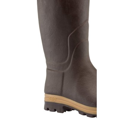 Bottes cuir marron Saint-Hubert Héritage LE CHAMEAU