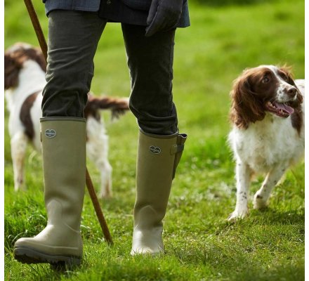 Bottes néoprène femme vert vierzon Vierzonord LE CHAMEAU