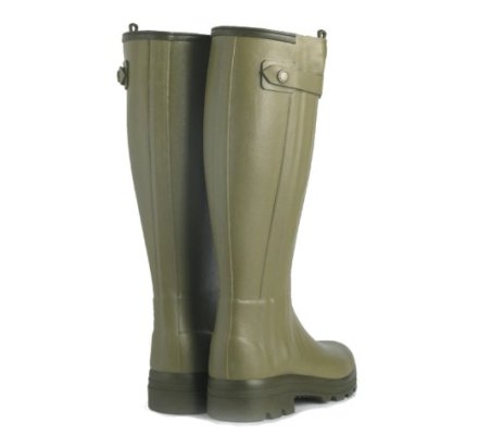Bottes Chasseur femme doublées cuir vert LE CHAMEAU