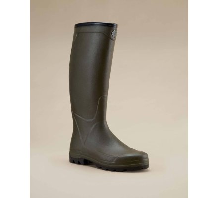 Bottes Country Cross homme vert chameau doublées Jersey LE CHAMEAU