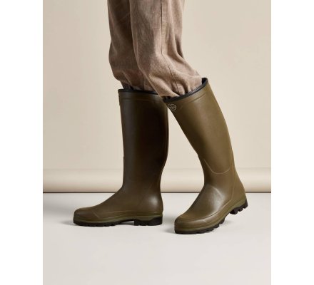 Bottes néoprène homme Country Cross vert LE CHAMEAU
