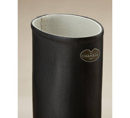 Bottes cuir noir Saint-Hubert homme LE CHAMEAU