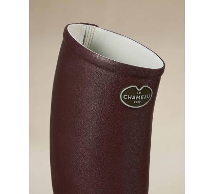 Bottes cuir marron Saint-Hubert femme LE CHAMEAU