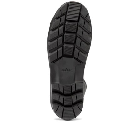 Bottes femme noires Vierzon doublées jersey LE CHAMEAU