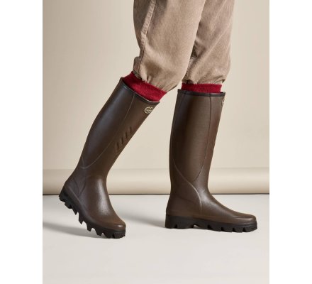 Bottes homme Cérès marron doublure Jersey LE CHAMEAU