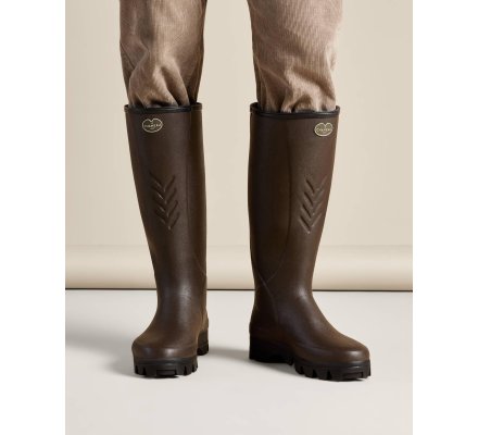 Bottes homme Cérès néoprène marron LE CHAMEAU