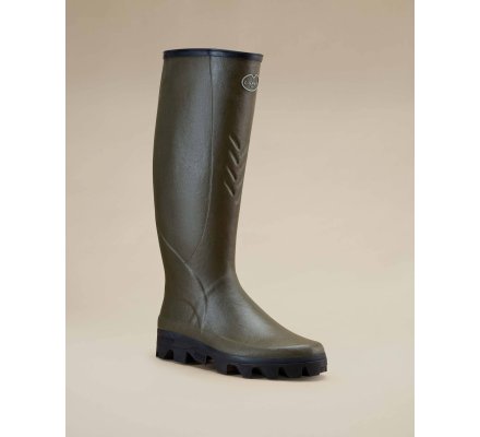 Bottes homme Cérès vert doublure Jersey LE CHAMEAU