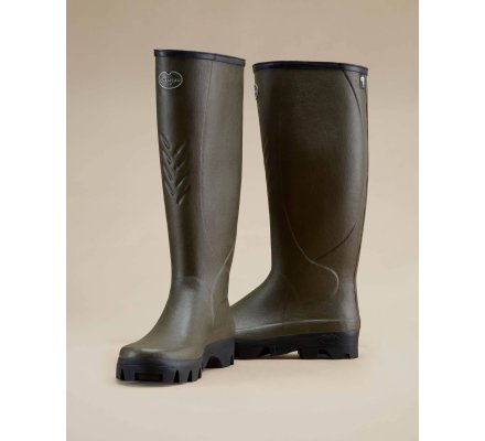 Bottes homme Cérès vert doublure Jersey LE CHAMEAU