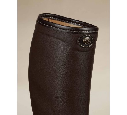 Bottes cuir marron Saint-Hubert Héritage LE CHAMEAU