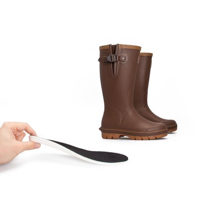 Bottes SILO néoprène marron ROUCHETTE