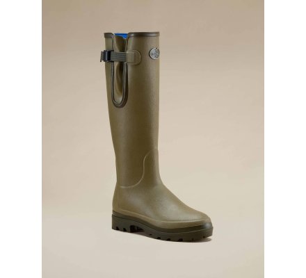 Bottes néoprène femme vert vierzon Vierzonord LE CHAMEAU