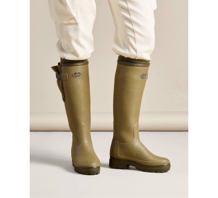 Bottes néoprène femme vert vierzon Vierzonord LE CHAMEAU
