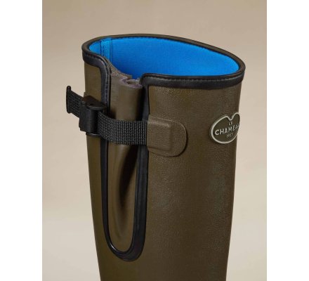Bottes néoprène femme vert chameau Vierzonord LE CHAMEAU