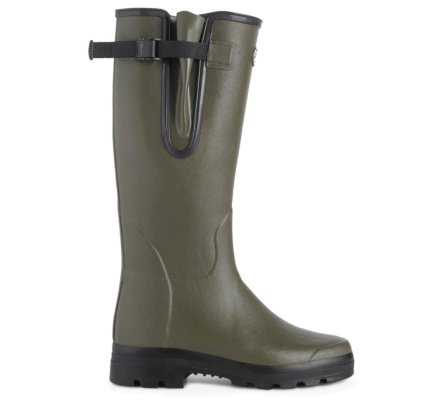 Bottes Vierzon homme doublure jersey vert chameau LE CHAMEAU