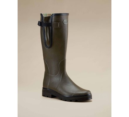Bottes Vierzon homme doublure jersey vert chameau LE CHAMEAU