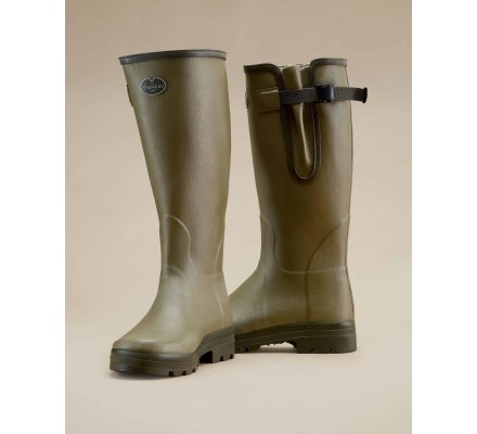 Bottes Vierzon homme doublure jersey vert vierzon LE CHAMEAU