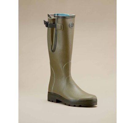 Bottes Vierzon homme doublure jersey vert vierzon LE CHAMEAU