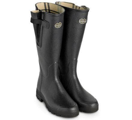 Bottes Vierzon homme noire doublure jersey LE CHAMEAU