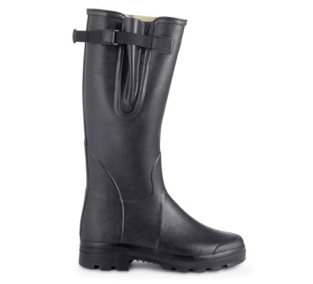 Bottes Vierzon homme noire doublure jersey LE CHAMEAU