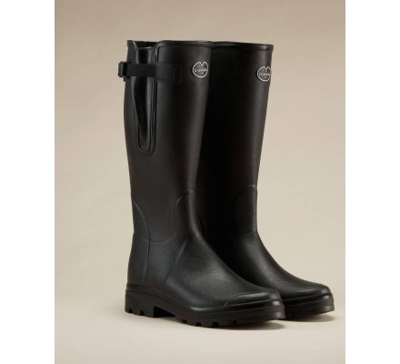 Bottes Vierzon homme noire doublure jersey LE CHAMEAU