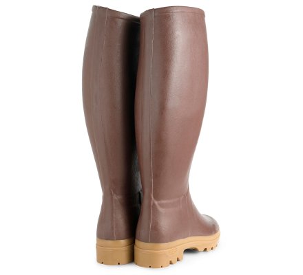 Bottes cuir marron Saint-Hubert femme LE CHAMEAU