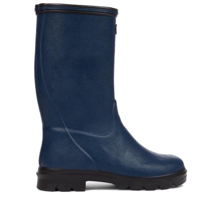 Bottes enfants bleu Aventure Jersey LE CHAMEAU