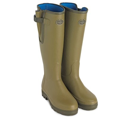 Bottes néoprène femme vert vierzon Vierzonord LE CHAMEAU