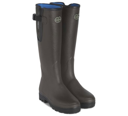 Bottes néoprène femme marron Vierzonord LE CHAMEAU