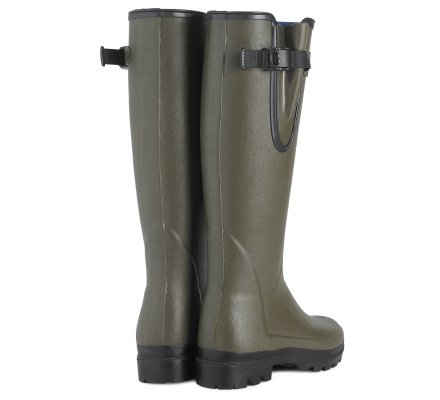 Bottes néoprène femme vert chameau Vierzonord LE CHAMEAU