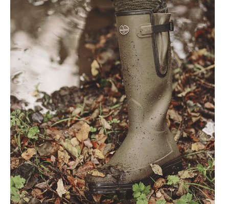 Bottes néoprène femme vert vierzon Vierzonord LE CHAMEAU